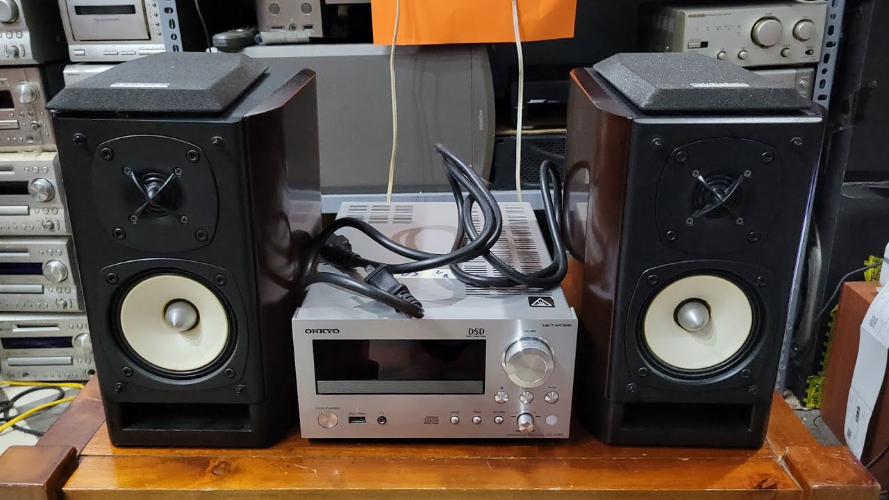 Onkyo CR N765 system, the most VIP hi fi, 32 bit decoding and more
