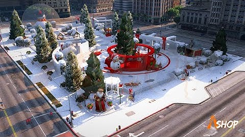 Christmas Square | FiveM | Mlo | Maps | Gta RP