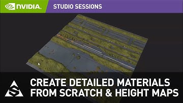 Create Detailed Materials from Scratch & by Using Height Maps in Substance Alchemist w/ Javier Perez