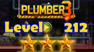 Plumber 3 - Level 212 - 3 Stars - Puzzle Game (Android/iOS) Oil Tycoon