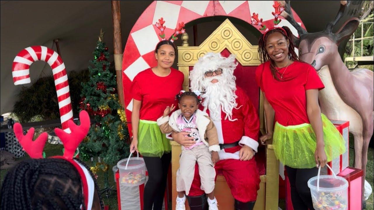 ВЛОГМАС ЭП7: МЫ ВЗЯЛИ КИМАЙЮ ПОВИДЕТЬ САНТУ‼️🎅🏽🎄