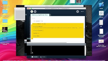Arduino to Processing to Apple Script Test 3