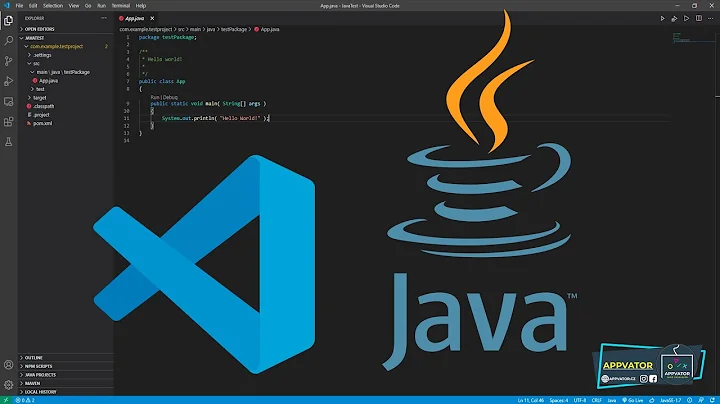 Setup Java in Visual studio code | Generate and run project | Easy and fast