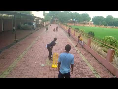 After rain Match was stated pink ball#cricket play any place
