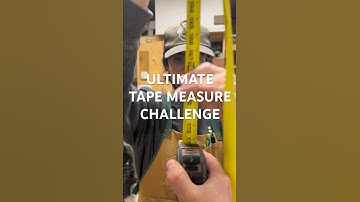 Ultimate Tape Measure Challenge #tools #tapemeasure #woodworking #carpentry #smallbusiness #staff