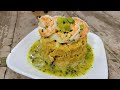 How to make Mofongo con Camarones al Ajillo (Mofongo w/ Garlic Shrimp)