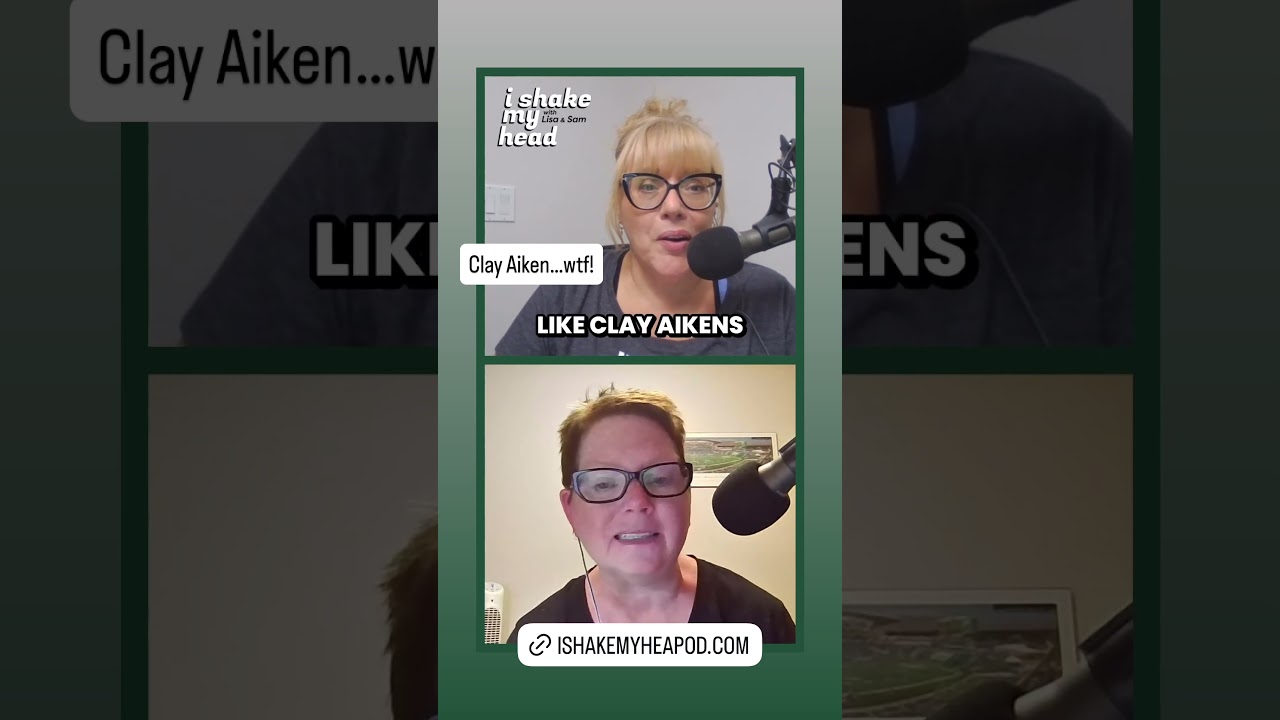 Are you a Clay-a-holic? Listen to I Shake My Head on any podcast app! #midlifewomen #podcast