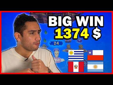 😀MEGA BIG WIN en casino en linea Mexico! 😎Gane 1374 usd en las maquinas tragaperras!
