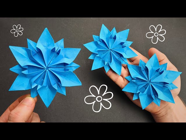I Spent 30 Days Mastering the ART of Paper Flower Folding - YouTube