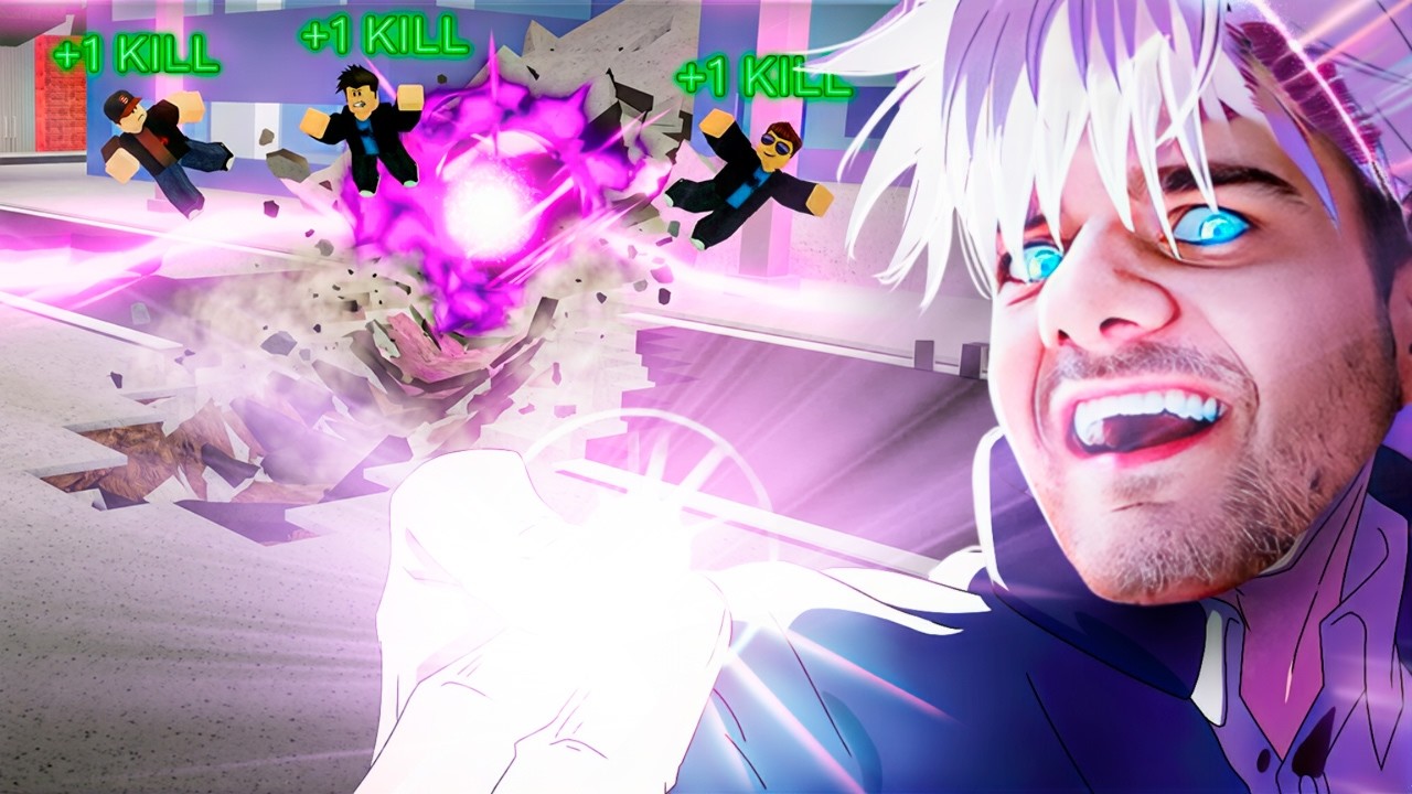 Me Ensinaram A Jogar De SEIS OLHOS No JUJUTSU SHENANIGANS... Esse Foi O Resultado