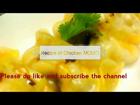 Chicken momos recipe / momo recipe / tasty dumpling
