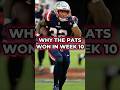 Why The Patriots Won vs. Buccaneers In NFL Week 10 #nfl #patriots #shorts