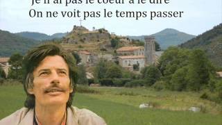 Video thumbnail of "JEAN FERRAT_On ne voit pas le temps passer"