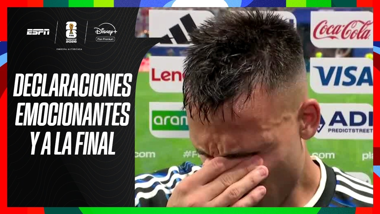 ¡LA EMOCIÓN DE LAUTARO, LAS DECLARACIONES DE LOS JUGADORES DE ARGENTINA Y PURO ANÁLISIS!
