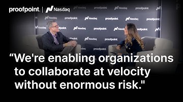 Nasdaq at Proofpoint Protect 2025 | Insights from Tom Corn, EVP & GM, Threat Protection Group