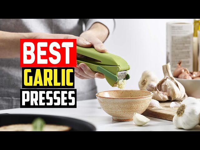 Garlic Press Review - Best Garlic Press - Joseph Joseph Helix