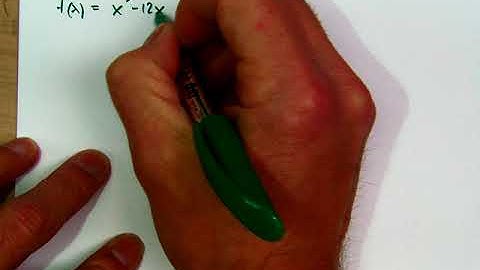 Calculus Jordan 3.1: Absolute extrema