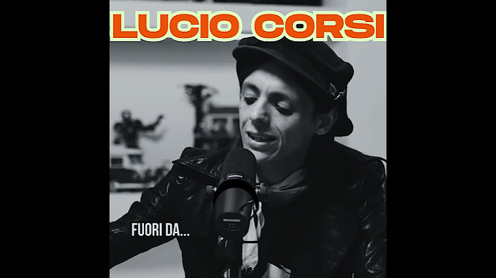 Lucio Corsi la pensi come lui?