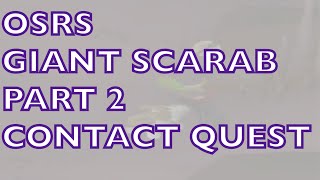 Hello Giant Scarab, my old friend