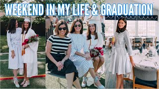 FIRST SUMMER VLOG | weekend at the lake, hosting a bridal shower & my sisters high school graduation