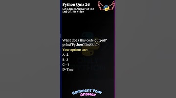 Quick Python Quiz – Take 5 Seconds!