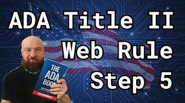 Step 5 | ADA Title II Web Compliance: Taking Inventory