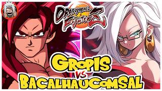 Dbfz Gropis Vs Bacalhau Com Sal Gokudaima, Kbuu, Cell Vs Gogetass4, A21, Black 1.50