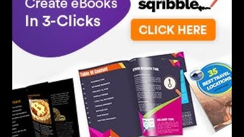 SQRIBBLE EBOOK CREATOR| How to Build a $150/Day eBook Publishing Business