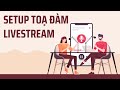 Thi công lắp đặt hệ thống livestream phim trường ảo talk show