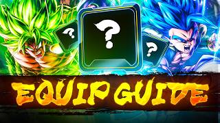 HOW I'D BUILD ULTRA GOGETA BLUE AND LEGEND BROLY! | Dragon Ball Legends