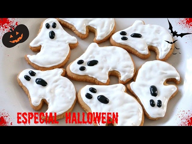 GHOST COOKIES , e outros... Biscoitos de açúcar decorados Especial HALLOWEEN!  - YouTube