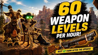 60 Weapon Levels Per Hour! Best XP Farm After Update | Far Far West