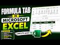 Formula Tab in MS Excel Explained | Microsoft Excel Tutorial | IT Computer Academy
