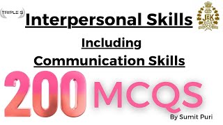 Interpersonal Skills including Communication Skills - 200 Best MCQs By Sumit Puri screenshot 5