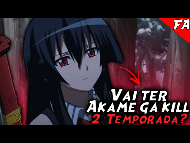 VAI TER AKAME GA KILL 2 TEMPORADA ? - Anime Akame ga Kill season 2 release  date? Hinowa Ga CRUSH! - BiliBili