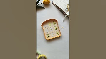 Diy Tic Tac Toe 🍞🍳🥑 #shorts