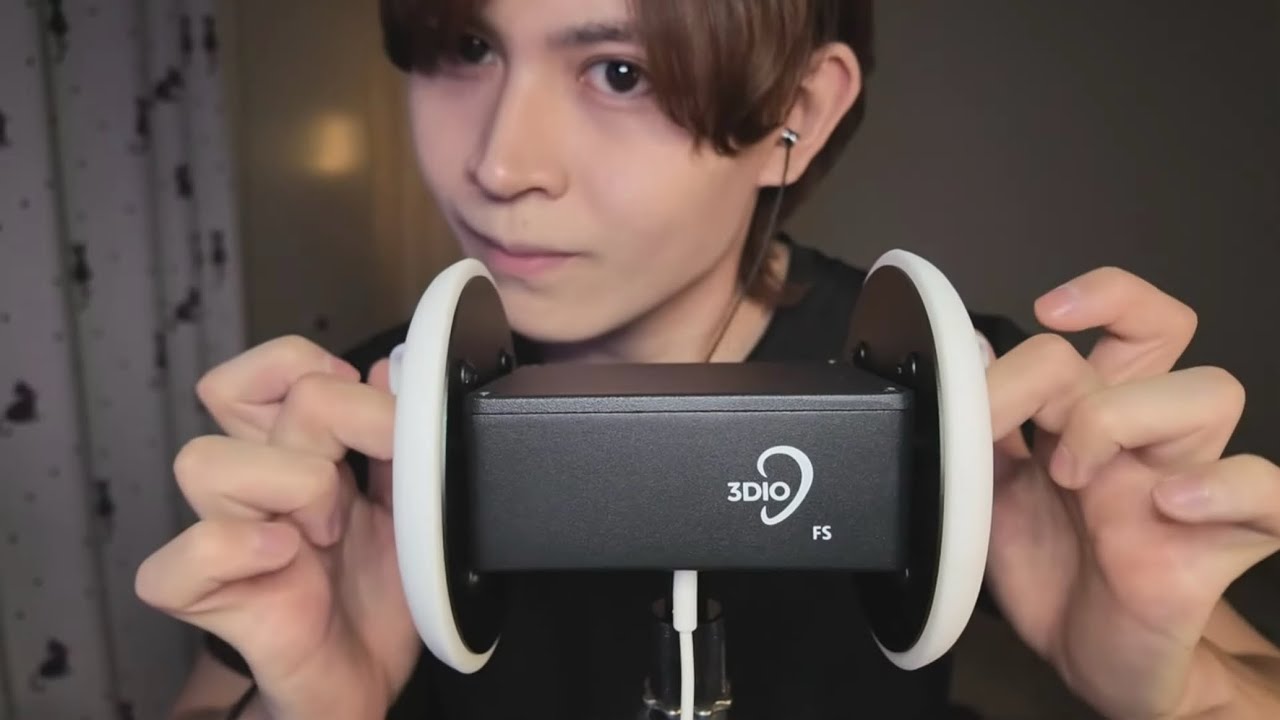 囁きなしで癒す雑めな じっくり耳マッサージASMR Silent & Rough Ear Massage 30 Minutes Pure Sound Without Whispers