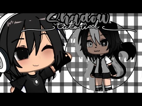 Shadow tutorial on Capcut #gacha #edit #fypシ  #aesthetic #tutorial #gachalife