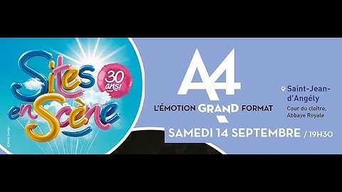 Sites en Scène 2024