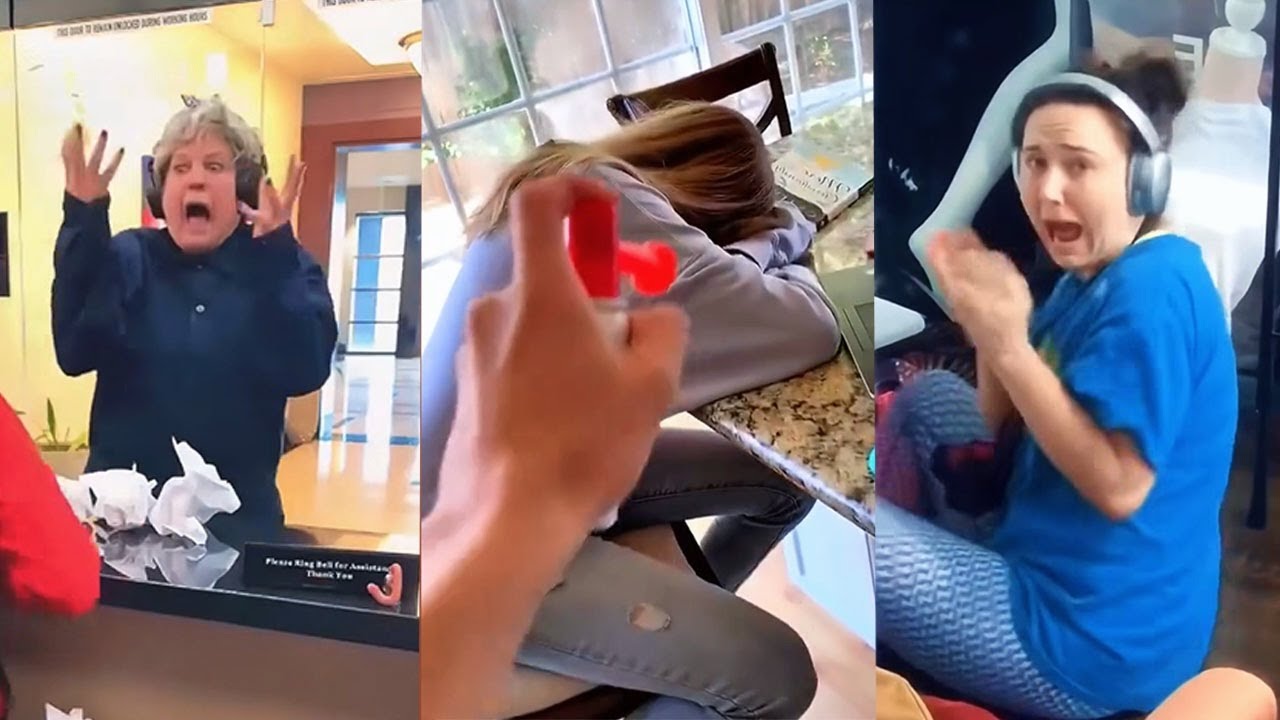 Best SCARECAM Pranks Reactions 2025 part11| Funny Scare Prank | Jump Scare |  Funny Video