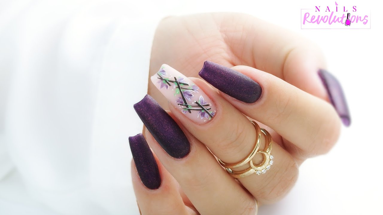 Nail Designs With Purple - Temu