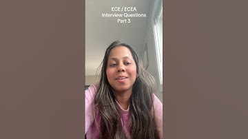 Child Care Interview Questions (ECE/ ECEA) - Part 3 #childcare #interview #ece #ecea #canada