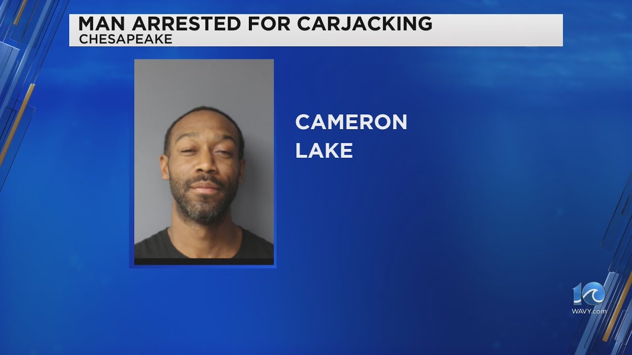 Armed carjacking at Home Depot in Norfolk; suspect arrested - YouTube