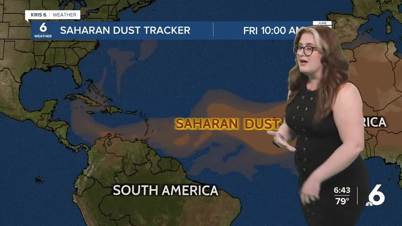 THURSDAY: isolated showers this afternoon, tracking the tropics - YouTube