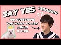 [SAY YES] 준호 에게 묻고 싶은 100가지 질문 VOL.1(Q1~20)편.