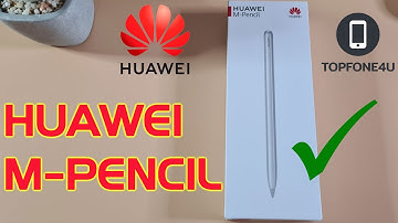 Huawei M-Pencil Unboxing set up and test on Huawei Matepad Pro