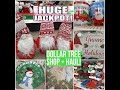 🤩🎄👑 JACKPOT Dollar Tree Finds!! Big Gnomes, X-Mas Plates, CAR Haul & More!! 👑🎄🤩