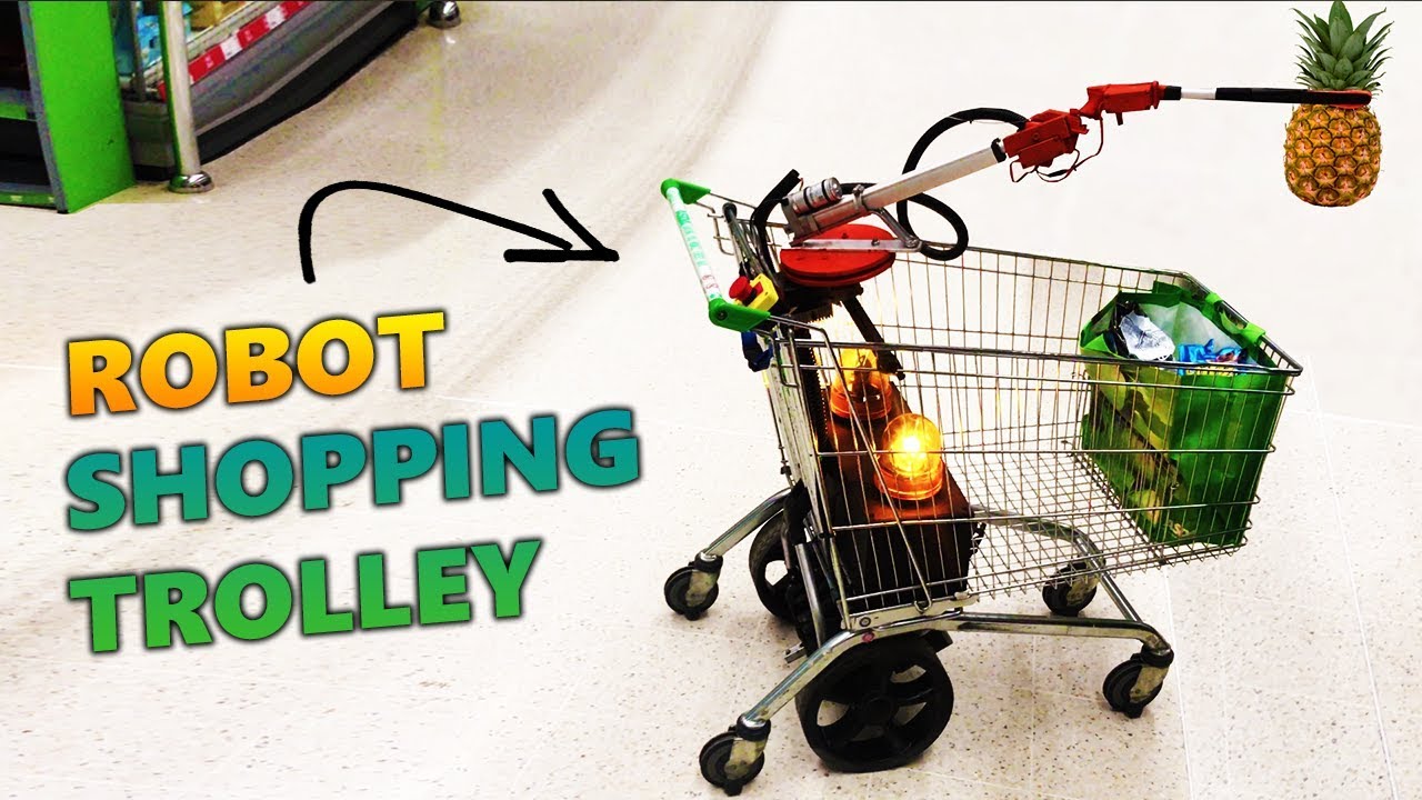 Shopping a TROLLEY Kids Invent - YouTube