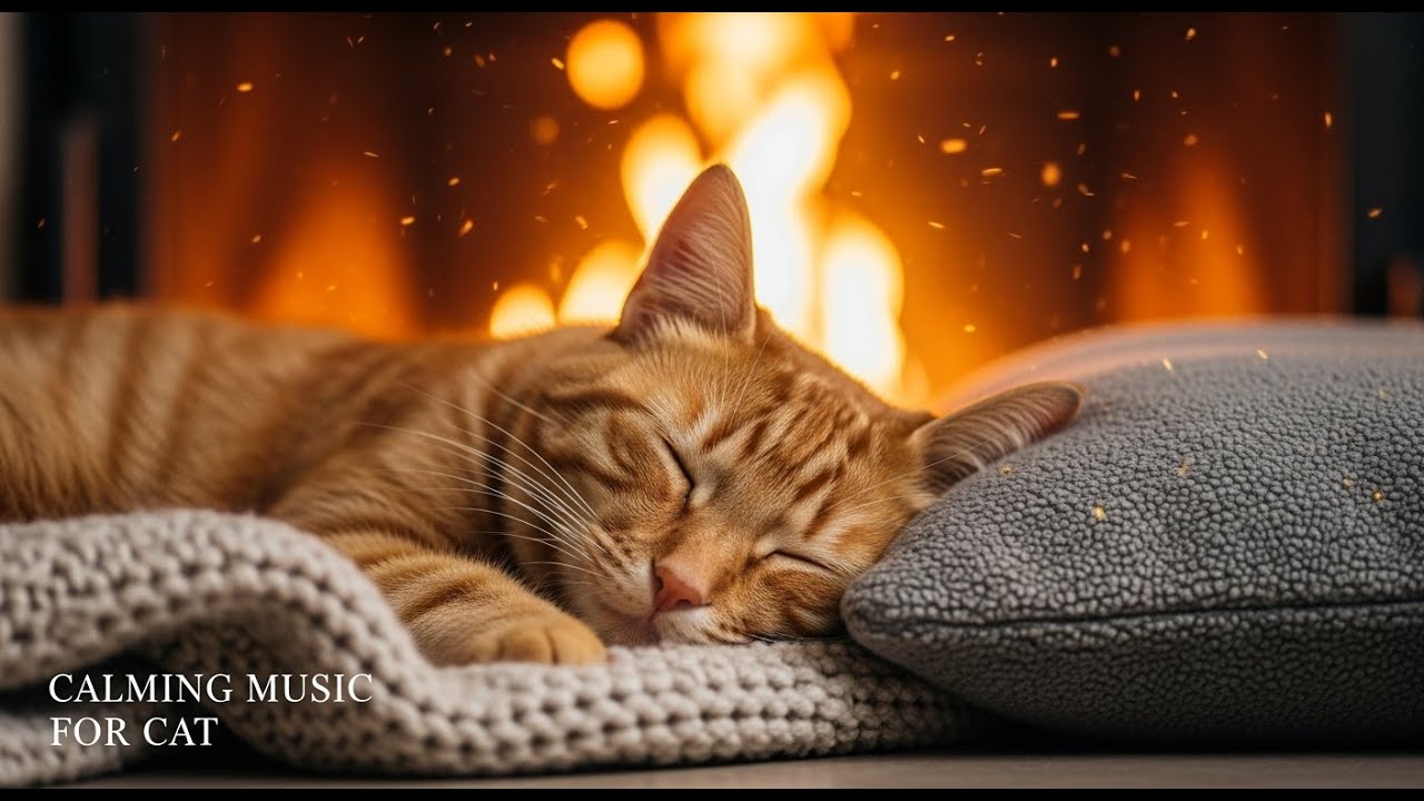 12 Hours of Cat Calming Music 😽 : Soothing Sounds for Deep Sleep ...
