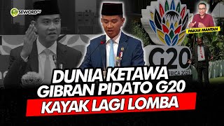 Download Lagu Alifurrahman: DUNIA KETAWA GIBRAN PIDATO G20 KAYAK LAGI LOMBA MP3